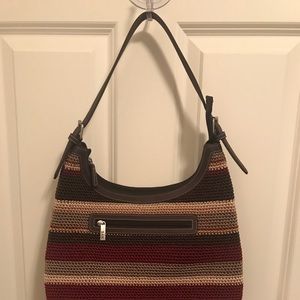 Sak Multi Colored Crochet Bag NWOT
